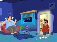 Флеш игра Обжора