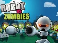 Игра Роботы против зомби Robot vs. Zombies