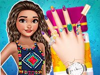 Игра Дизайн ногтей для Пинтерест