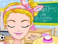 Игра Салон красоты для девочек «Сакура»: Обратно в школу