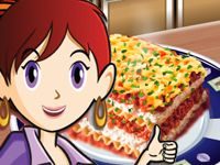 Игра Кухня Сары: Лазанья