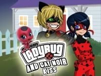 Игра Леди Баг и Супер Кот: поцелуй