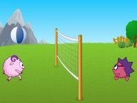 Игра Смешарики: волейбол на двоих