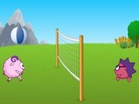 Игра Смешарики: волейбол на двоих