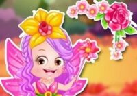 Игра Малышка Хейзел фея цветов