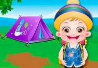 Игра Малышка Хейзел в лагере