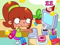Игра Безделье Сары: 11