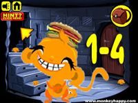 Игра Веселая Обезьянка 1-4