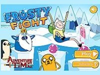 Игра Adventure Time: Frosty fight