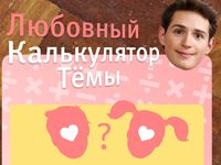 Игра Любовный калькулятор Тёмы