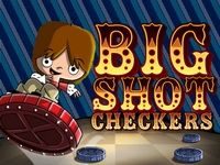 Игра Детские шашки Большой выстрел