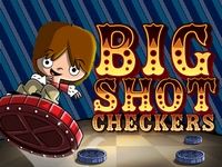 Игра Детские шашки Большой выстрел