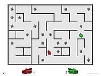 Игра Танки в лабиринте