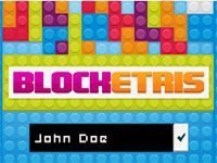 Игра Синий Тетрис LEGO