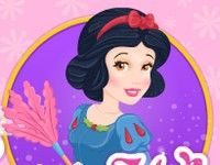 Играть в большую уборку Белоснежки