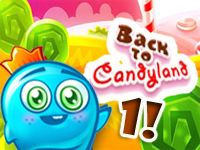 Играть три в ряд Назад в конфетную страну 1