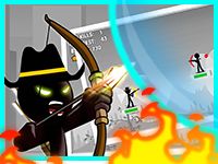 Игра Стикмен Лучник 2