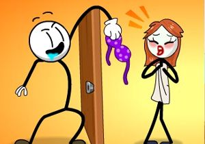 Игра Головоломки Стикмен: Тролль Вор