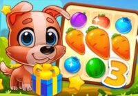 Игра Фрукты и Овощи Три в Ряд