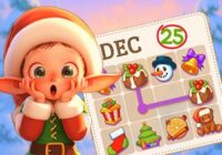Игра Рождественский Маджонг 2