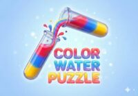 Игра Сортировка цветной воды