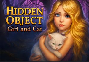 Игра Поиск предметов Девочка и Кот